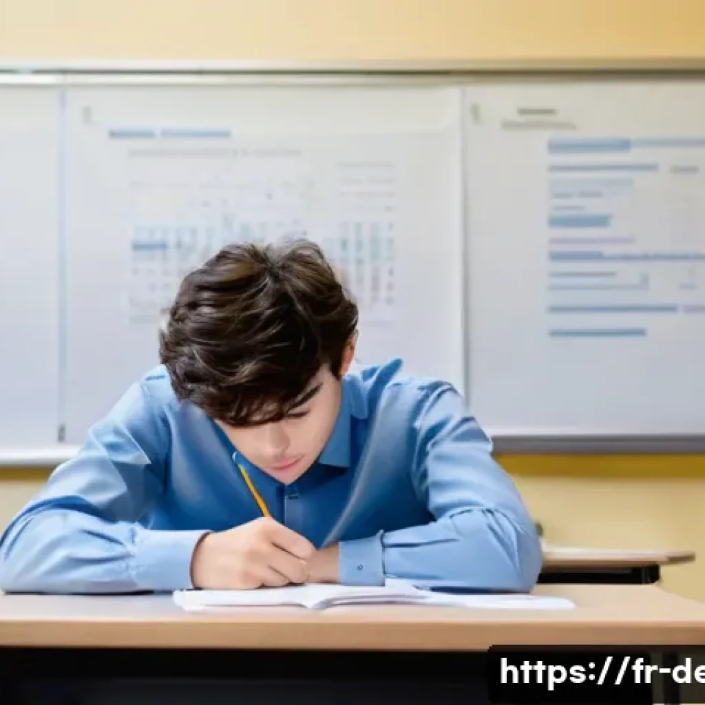 정보기기운용 필기 시험에서 자주 실수하는 부분 - **Prompt 1: The Stressed Student's Exam Challenge**
    A young adult student, appearing to be in th...